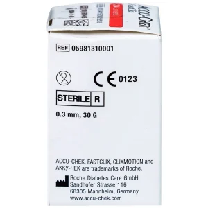 Kim lấy máu thử đường huyết Accu-Chek FastClik (24 kim)