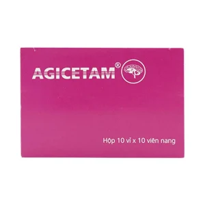 Thuốc Agicetam 400 Agimexpharm điều trị triệu chứng chóng mặt (10 vỉ x 10 viên)