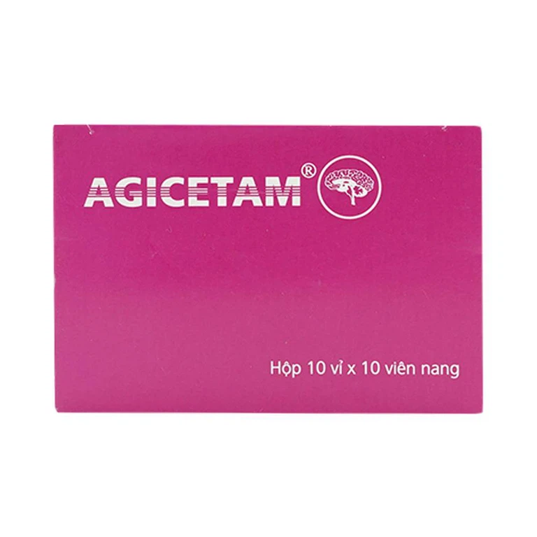 Thuốc Agicetam 400 Agimexpharm điều trị triệu chứng chóng mặt (10 vỉ x 10 viên)