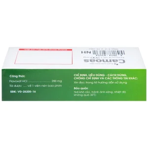Thuốc Camoas 200mg Medisun giảm triệu chứng khó tiểu, tiểu gấp, tiểu đêm (3 vỉ x 10 viên)