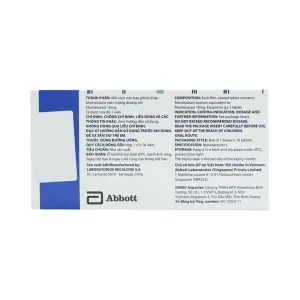 Thuốc Smart-Air 10mg Abbott điều trị hen phế quản mạn tính (1 vỉ x 10 viên)