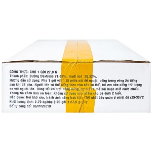 Bột pha Oresol Phong Phú Q8 PPI giúp bù nước và chất điện giải (100 gói)