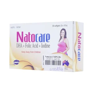 Viên uống Natocare CMPS bổ sung dưỡng chất cho bà bầu (3 vỉ x 10 viên)