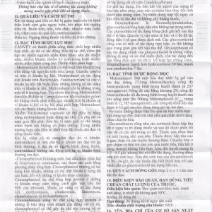 Viên đặt âm đạo Canvey Farmaprim điều trị nhiễm khuẩn âm đạo (2 vỉ x 5 viên)