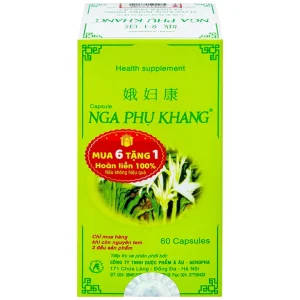 Viên uống Nga Phụ Khang Dược Quốc Tế hỗ trợ giảm sự tiến triển của u nang buồng trứng (60 viên)