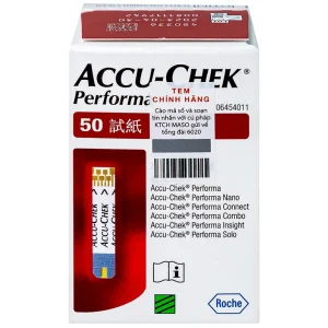 Que thử đường huyết Accu-Chek Performa (50 que)