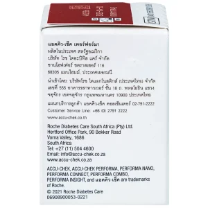 Que thử đường huyết Accu-Chek Performa (50 que)