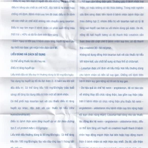 Thuốc Pyzacar 50 Pymepharco chống tăng huyết áp (2 vỉ x 15 viên)