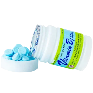 Thuốc Vitamin B1 50mg Mekophar điều trị thiếu Vitamin B (100 viên)
