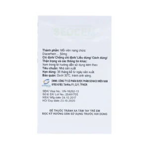 Thuốc Seocem Capsule Guju Pharma điều trị triệu chứng viêm xương khớp (10 vỉ x 10 viên)