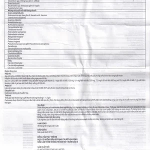 Thuốc Zinnat tablets 125mg GSK điều trị các chứng nhiễm khuẩn (1 vỉ x 10 viên)