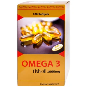 Viên uống Omega-3 Fish Oil 1000mg Sirio Pharma tốt cho tim mạch (100 viên)