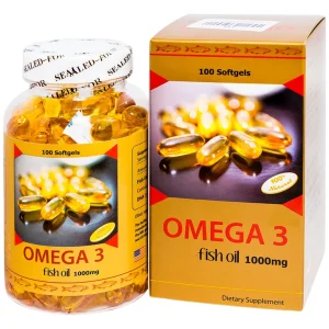 Viên uống Omega-3 Fish Oil 1000mg Sirio Pharma tốt cho tim mạch (100 viên)