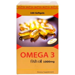 Viên uống Omega-3 Fish Oil 1000mg Sirio Pharma tốt cho tim mạch (100 viên)
