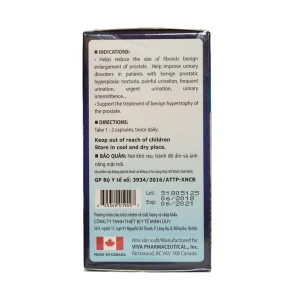 Viên uống BoniMen Botania điều trị bệnh phì đại tuyến tiền liệt (30 viên)