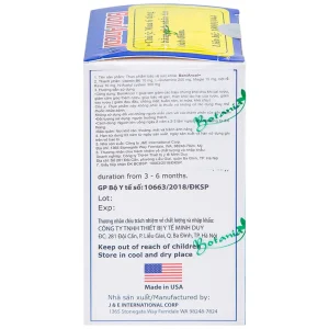 Viên uống BoniAncol Botania giảm cảm giác thèm rượu và thói quen gây nghiện khác (60 viên)