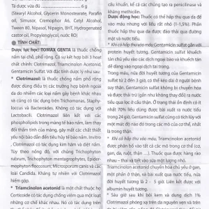 Kem bôi da Tomax Genta Detapharm điều trị bệnh da dị ứng (6g)