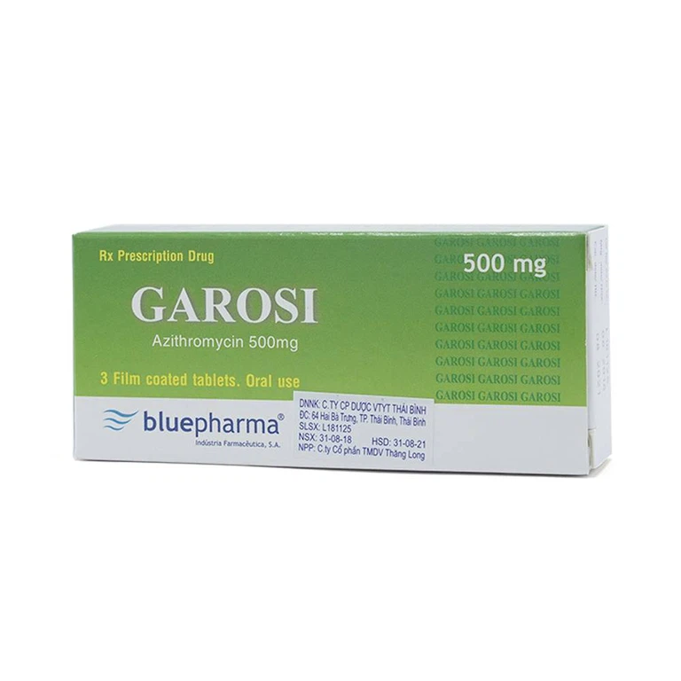 Thuốc Garosi Bluepharma điều trị nhiễm khuẩn (1 vỉ x 3 viên)