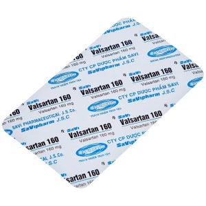 Thuốc Savi Valsartan 160 điều trị tăng huyết áp, nhồi máu cơ tim (3 vỉ x 10 viên)