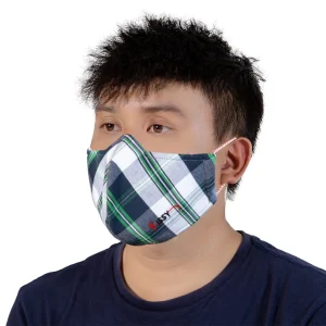 Khẩu trang sợi hoạt tính Kissy size L 3 lớp giúp lọc sạch không khí, ngăn bụi, khí ô nhiễm