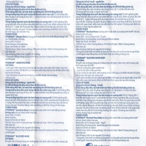 Dung dịch xịt mũi Stérimar Blocked Nose Baby 50ml làm sạch, loại bỏ bụi bẩn niêm mạc mũi cho trẻ từ 3 tháng - 3 tuổi