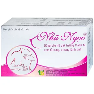 Viên uống Nhũ Ngọc Thiên Bình hỗ trợ điều trị u vú, điều hòa kinh nguyệt (3 vỉ x 10 viên)