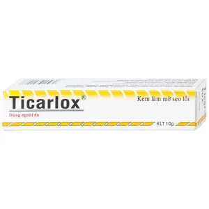Kem Ticarlox trị và làm mờ sẹo lồi (10g)