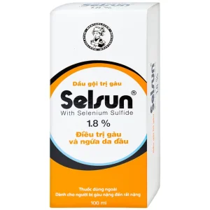 Dầu gội trị gàu Selsun 1,8% Rohto điều trị gàu và ngứa da đầu (100ml)