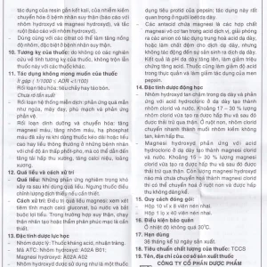 Viên nhai Stomafar Pharmedic điều trị trung hòa acid dạ dày (40 viên)