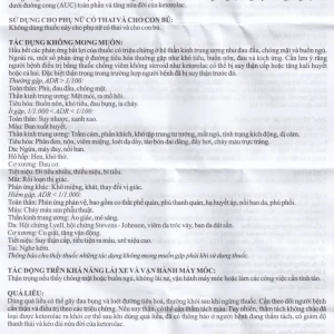 Viên nén Kozeral 10mg DaviPharm điều trị đau vừa tới nặng sau phẫu thuật (6 vỉ x 10 viên)