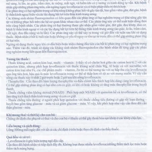 Thuốc Quinotab-500 Micro điều trị các chứng nhiễm trùng (1 vỉ x 10 viên)