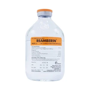 Dung dịch truyền Reamberin Polysan giảm oxy huyết và giải độc (400ml)