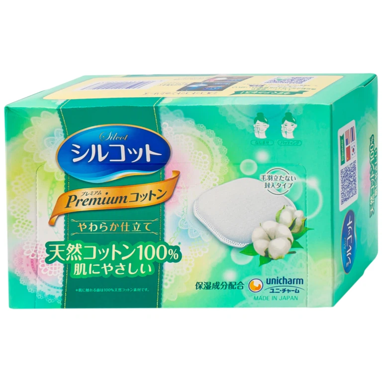 Bông trang điểm cao cấp Silcot Soft Touch Premium Cotton (66 miếng)
