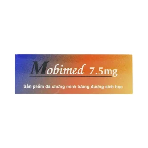 Thuốc Mobimed 7.5mg Pymepharco điều trị viêm khớp dạng thấp, viêm cột sống (2 vỉ x 10 viên)