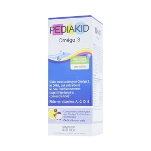 Siro PediaKid Oméga 3 bổ sung Omega 3, DHA tự nhiên và các loại Vitamin (125ml)