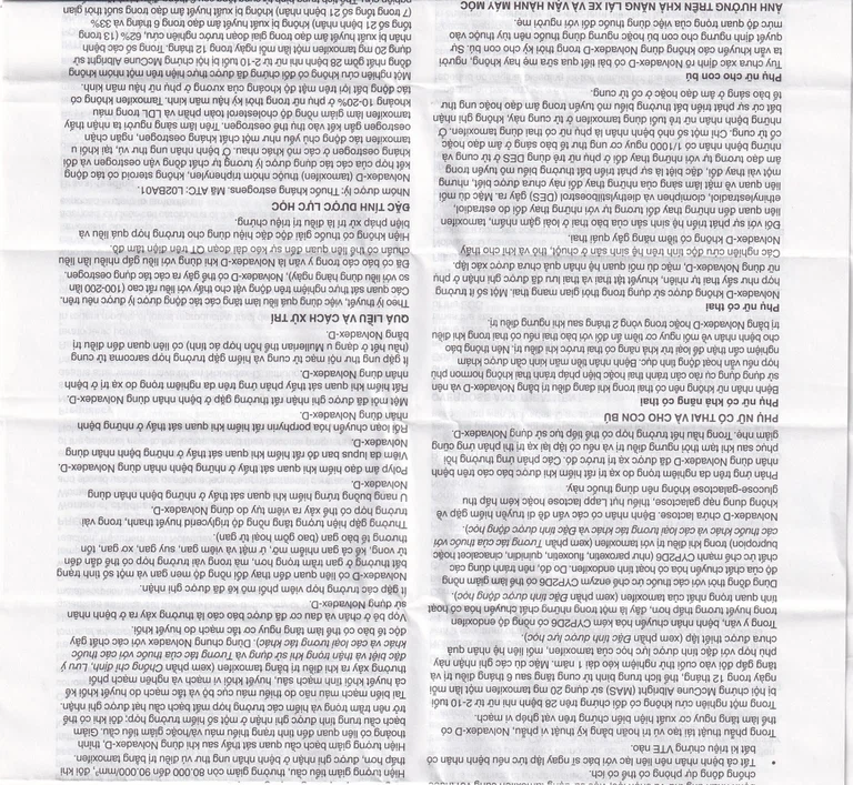 Viên nén Nolvadex-D AstraZeneca điều trị ung thư vú (3 vỉ x 10 viên)