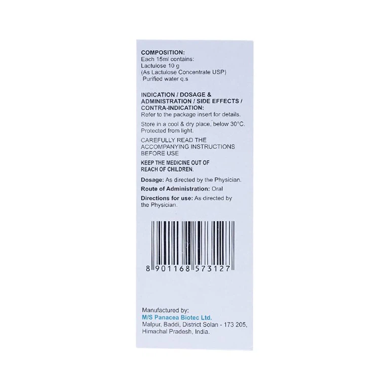 Thuốc Livoluk Pancea Biotec điều trị táo bón, phòng ngừa bệnh não go gan (100 ml)