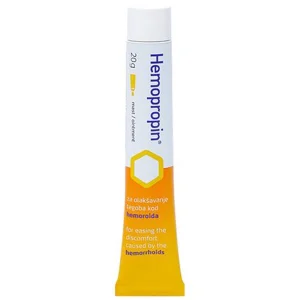 Kem bôi dạng mỡ chứa keo ong Hemopropin ApiPharma giảm kích ứng niêm mạc trực tràng (20g)