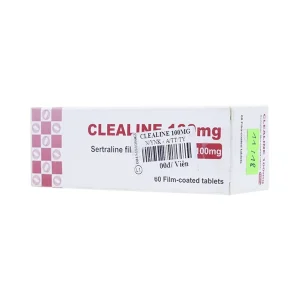 Thuốc Clealine 100mg Atlantic điều trị triệu chứng trầm cảm, rối loạn cưỡng bức ám ảnh (6 vỉ x 10 viên)
