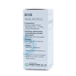 Thuốc nhỏ mắt Motarute Daewoo Pharm điều trị viêm kết mạc (5ml)