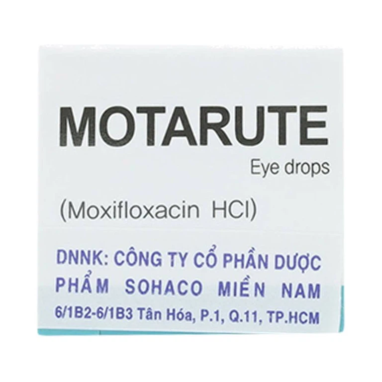 Thuốc nhỏ mắt Motarute Daewoo Pharm điều trị viêm kết mạc (5ml)