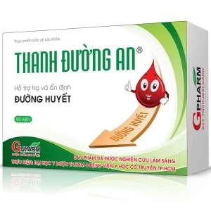 Viên uống Thanh Đường An Gpharm hỗ trợ hạ và ổn định đường huyết (60 viên)