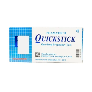 Que thử thai điện tử Quickstick One - Step Prehnancy Test Phamatech cho kết quả lên đến 99%
