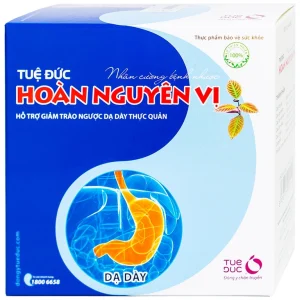 Viên uống Tuệ Đức Hoàn Nguyên Vị hỗ trợ giảm trào ngược dạ dày thực quản (2 lọ x 40 viên)