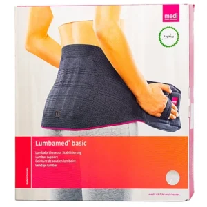 Đai lưng Lumbamed Men Duomed size III Medi chuyên dùng cho bệnh lý thoát vị đĩa đệm, thoái hóa đốt sống