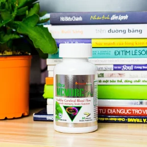 Viên uống Ultra Memore Plus Vitamins For Life hỗ trợ tăng cường hoạt động tuần hoàn não (30 viên)