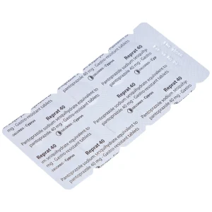 Thuốc Reprat 40mg Delorbis điều trị trào ngược dạ dày, thực quản (2 vỉ x 10 viên)