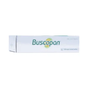 Thuốc Buscopan Boehringer giảm co thắt cơ trơn đường sinh dục, tiết niệu, đường tiêu hóa (5 vỉ x 20 viên)