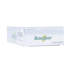Thuốc Buscopan Boehringer giảm co thắt cơ trơn đường sinh dục, tiết niệu, đường tiêu hóa (5 vỉ x 20 viên)