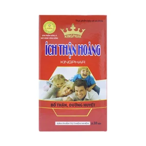 Viên uống Ích Thận Hoàng Kingphar bổ thận, dưỡng huyết (30 viên)